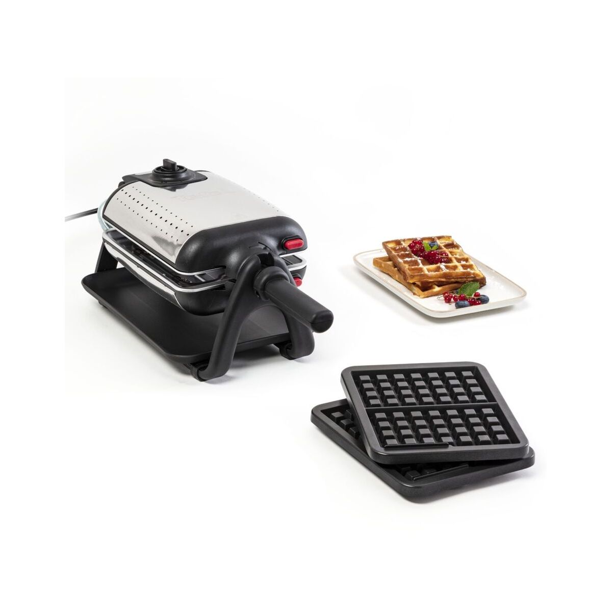 Gofrownica Tefal WM756D12 Moc 1200 W Powłoki Nieprzywierające