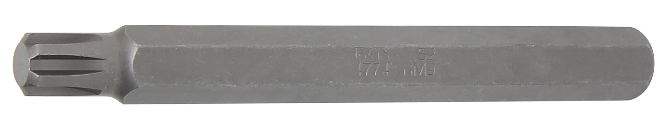 BGS bit długość 100 mm napęd sześciokąt zewnętrzny 10 mm (3/8") profil klinowy (do RIBE) M9 - 4774