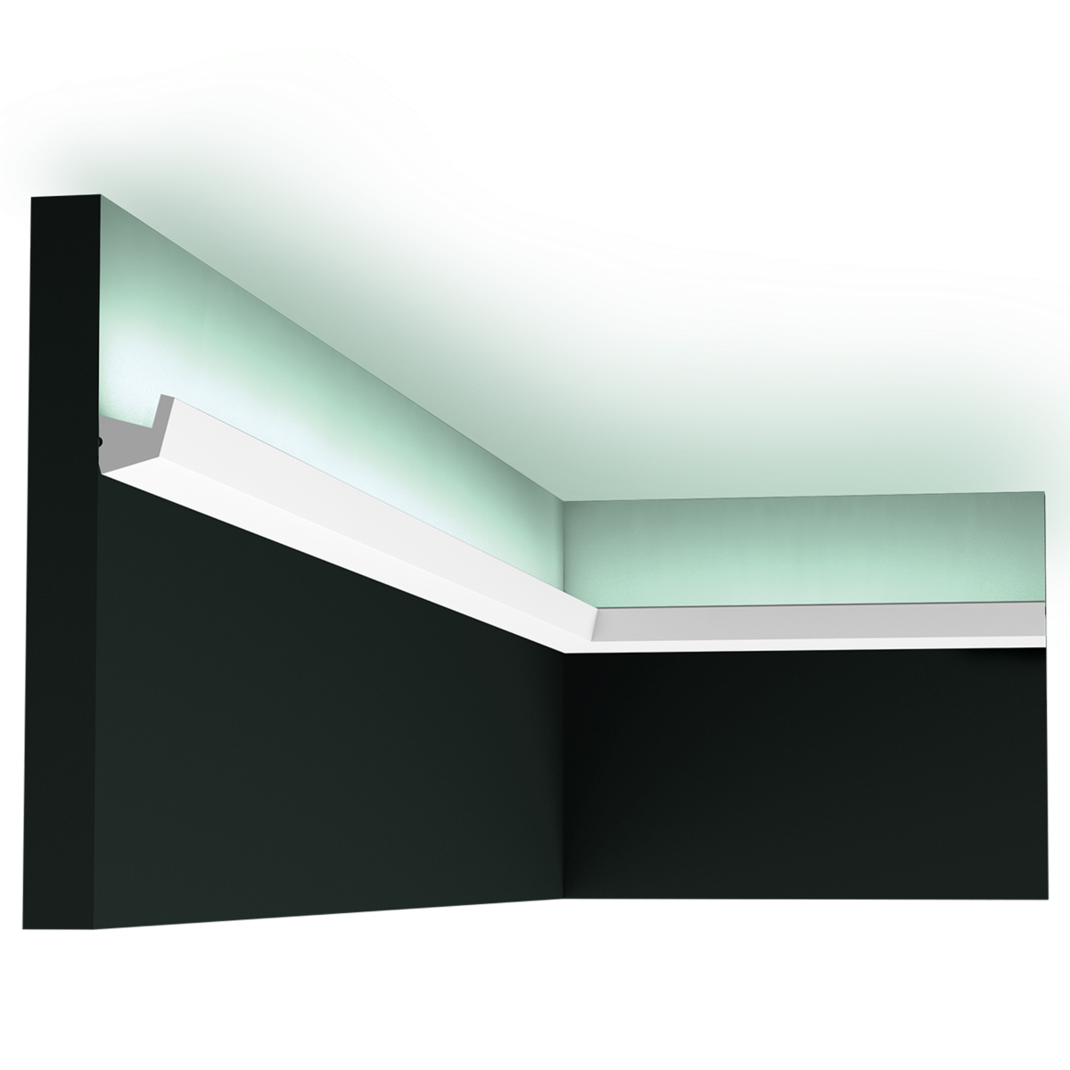 Paquete de 4 metros Perfil de diseño compacto y angular para iluminación LED CX189- ORAC DECOR - 3