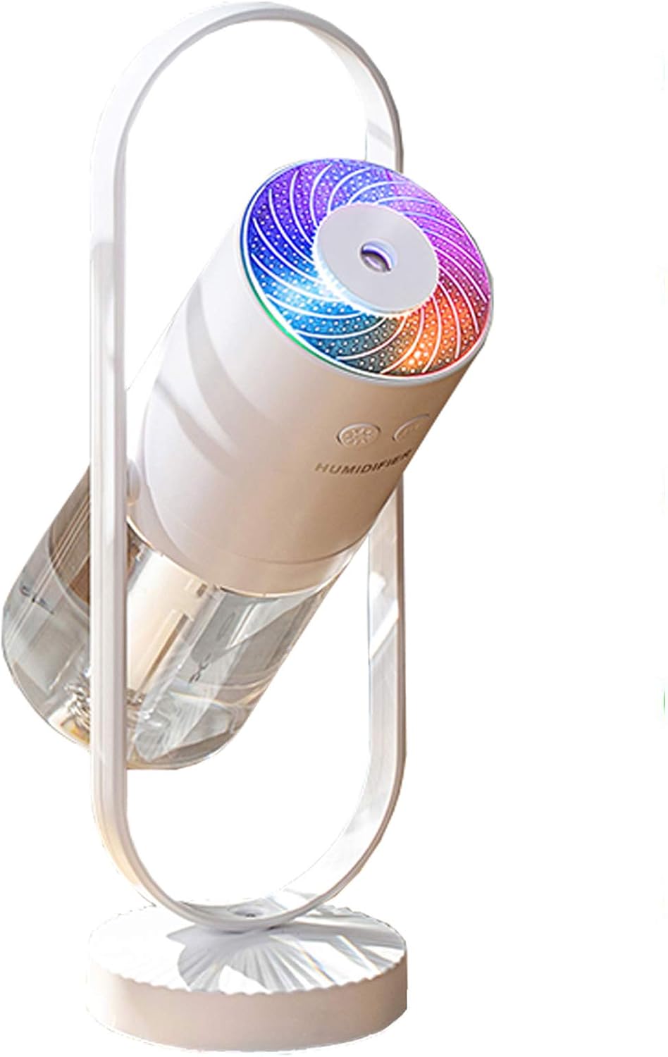 Humidificateur Anti-gravité En Forme De Goutte – Brume Fraîche, écran LED Horloge – 800 Ml, USB – Pour Bureau, Chambre, Maison