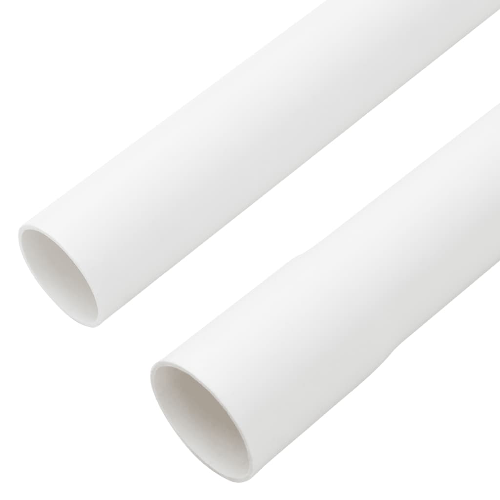 Goulotte de câble avec pinces en PVC, Ø32 mm, 10 m - 6