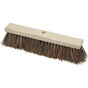 Tête De Balai Métallique Jardin - Brosse à Récurer Fil D'Acier Rigide - Pour Enlever Mousse, Algues, Saleté - Mur, Terrasse, Garage