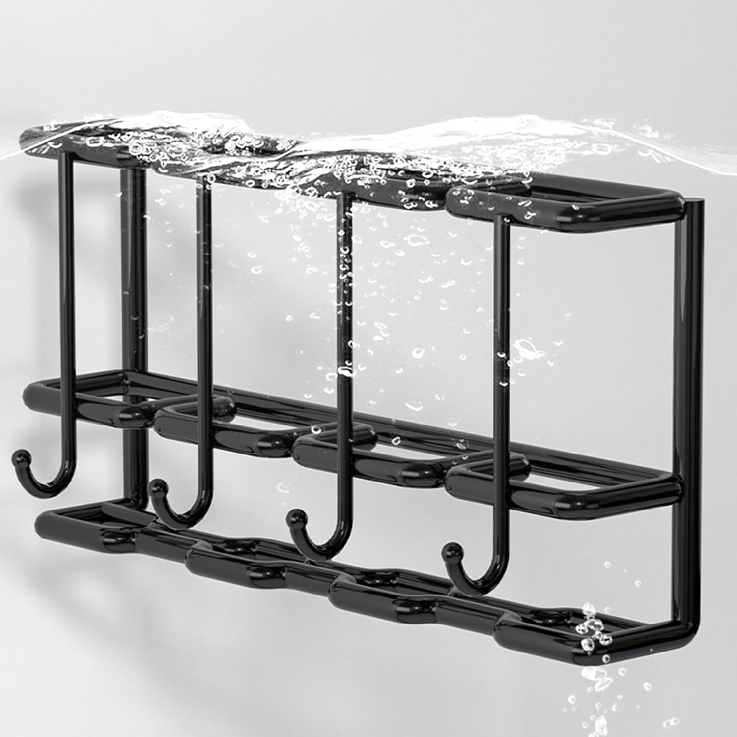 Porte-Parapluie Mural Porte-Parapluie Porte-Parapluie sans poinçon Durable Style Japonais Support de Rangement pour Parapluie Mural pour la Maison - 3