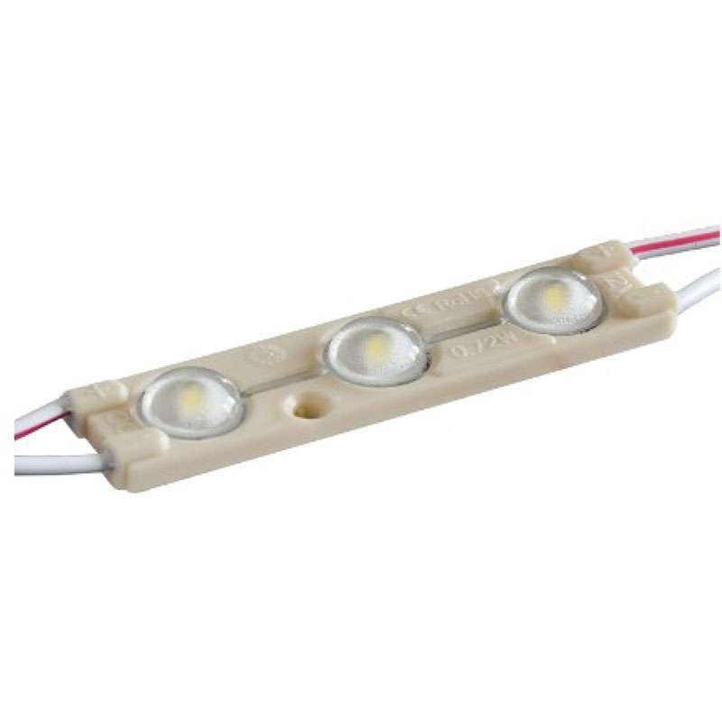 Module LED 0,72W DC12V IP67 pour Caissons Lumineux Bleu | Leroy Merlin