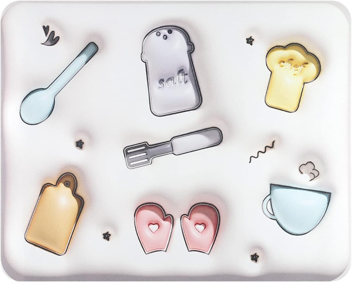 szt. (30x40 cm, biała) mata do odsączania naczyń, mata z mikrofibry, bardzo chłonna mata do suszenia stołu z ziemią okrzemkową