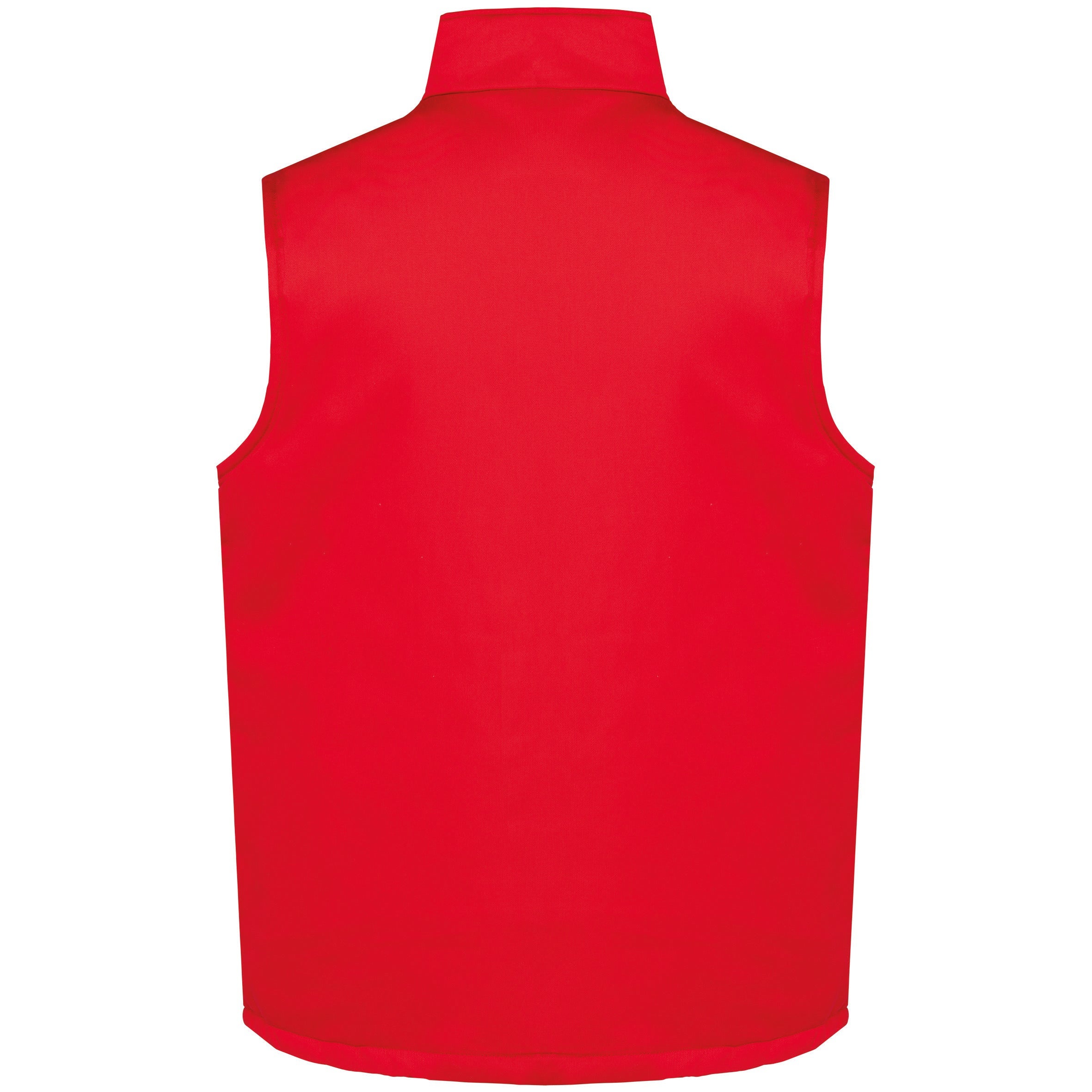 Gilet de travail polycoton multipoches rembourré unisexe WK. Designed To Work Kaki Foncé S - 4