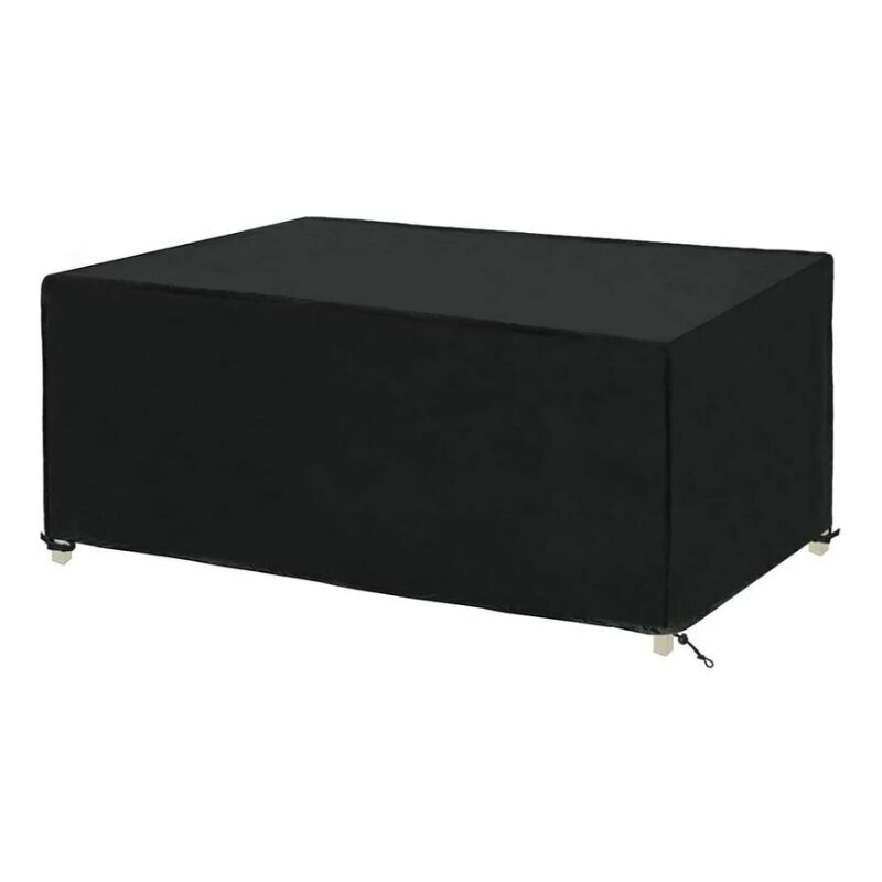 210D Oxford Fabric Rectangular Garden Table Cover (210x110x70cm), wodoodporny pokrowiec ochronny na meble