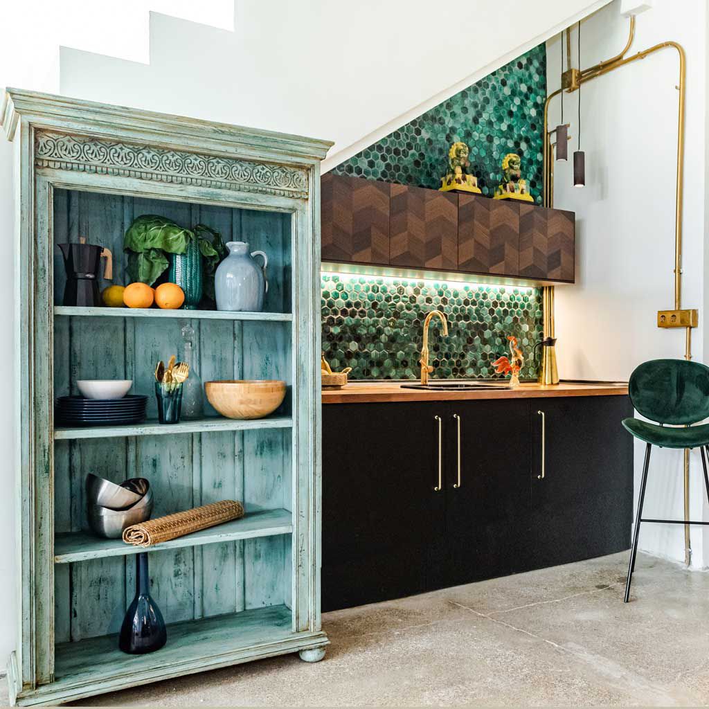 Estanteria Librería De Madera Acabado Artesanal | Leroy Merlin