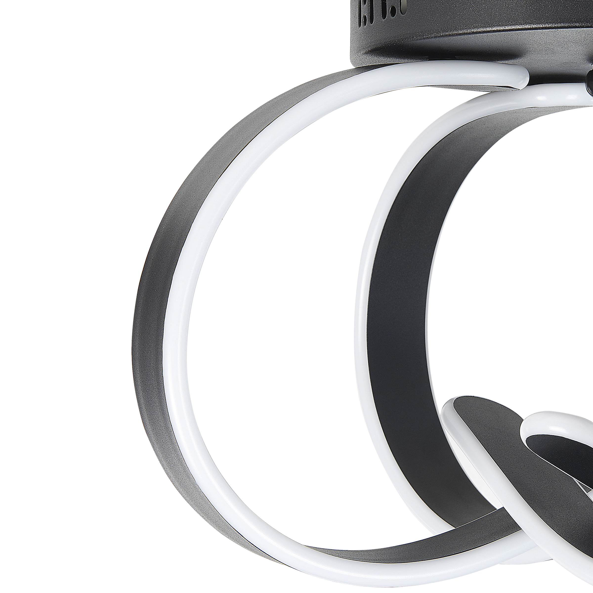 Lampadario a LED NURA Metallo Nero - 7