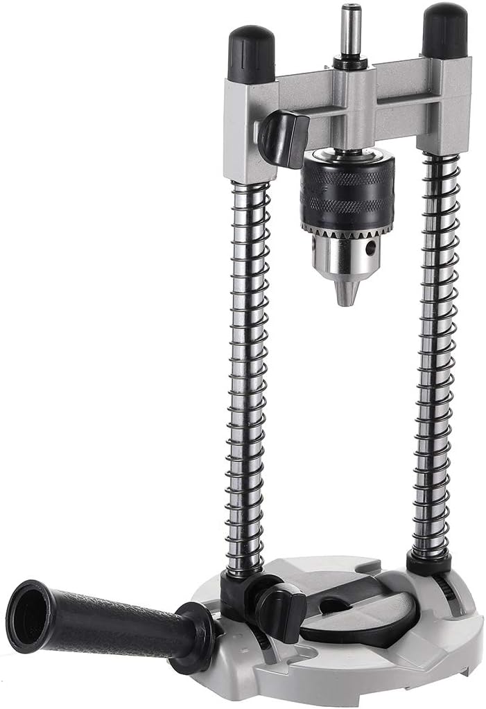 Support De Perçage à 90° – Guide Pour Perceuse, Mandrin 10-13 Mm – Avec Raccord Aspirateur – Idéal Bricolage & Pro - 3