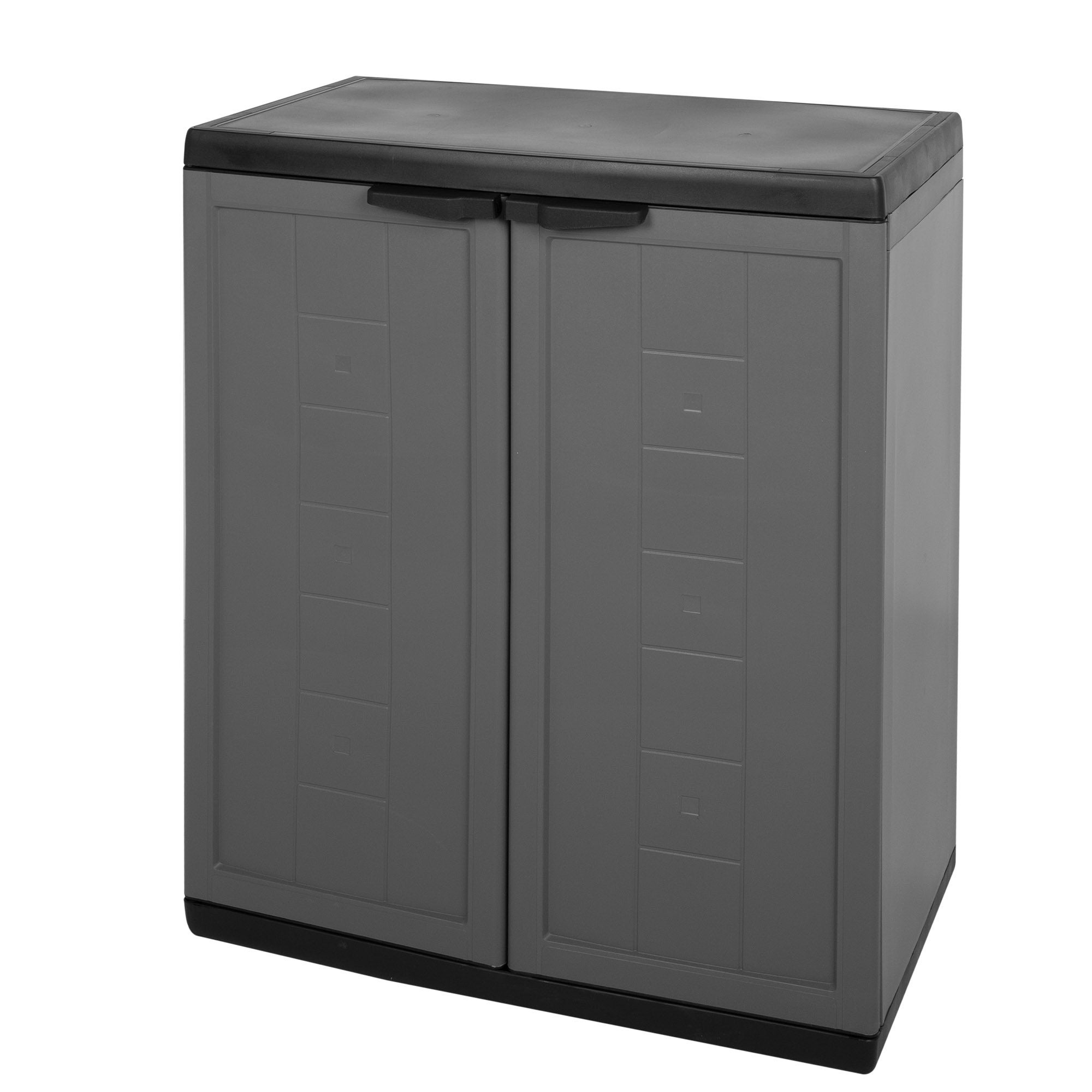 Szafka gospodarcza Keter/Kis JOLLY LOW CABINET Dark Grey