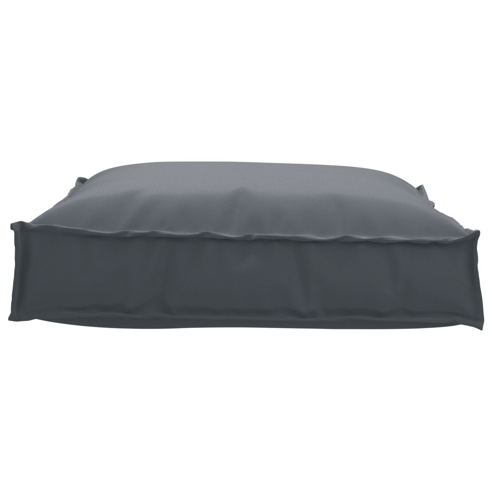 Cuscino Antracite 70 x 70 x 12 cm Tessuto Oxford vidaXL - 5