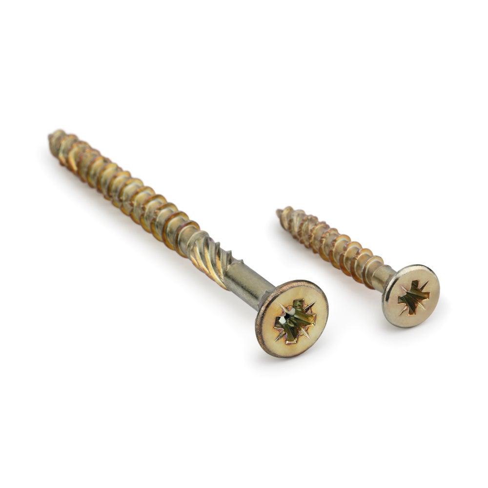 Tirafondo de alto rendimiento TEX Bicromatado. Huella PZ 3 x 16 (caja de 1.000 uds.) - 2