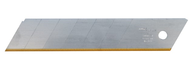 Étui plastique de 10 lames de cutter 