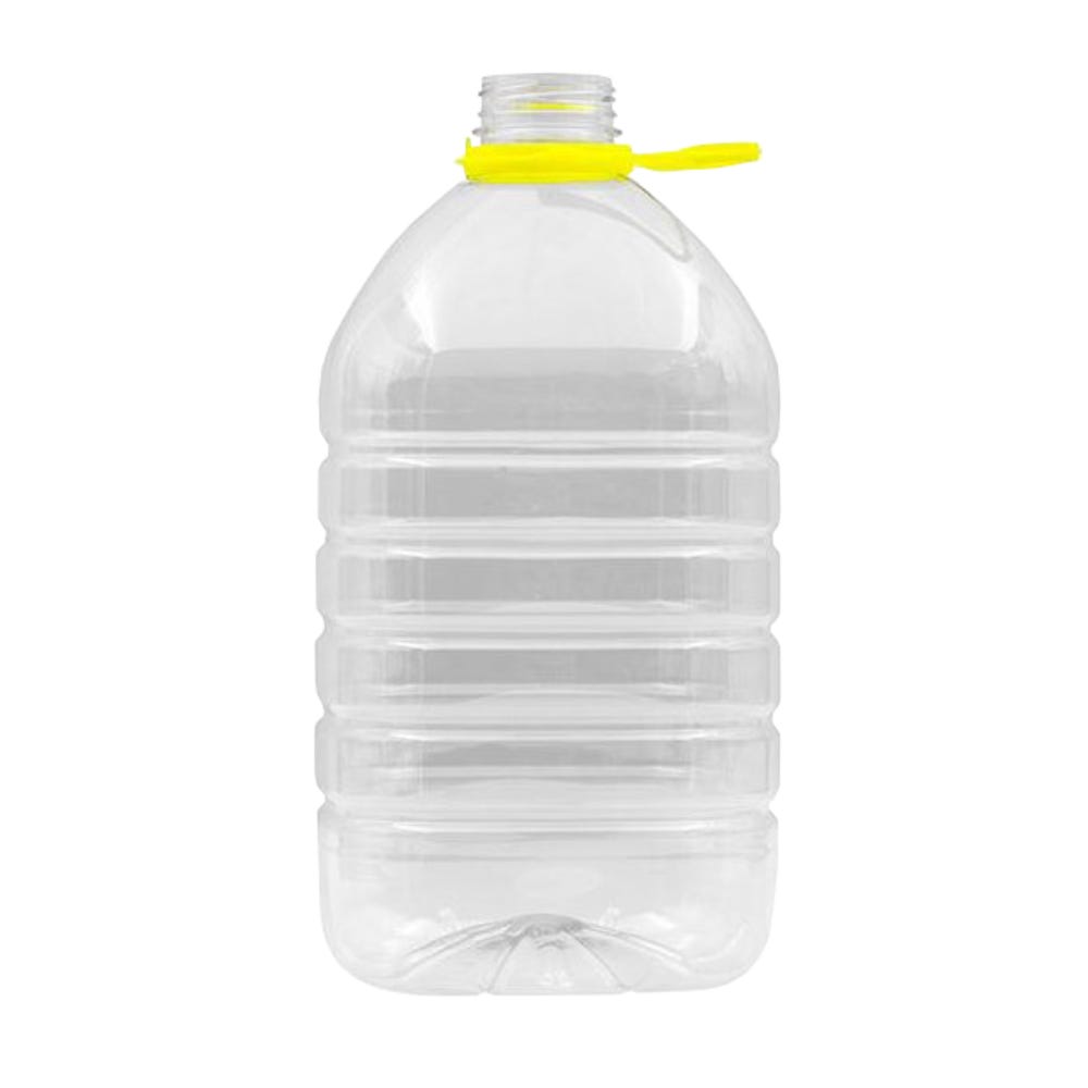 Lubrisolve Tanica HDPE 5 Litri Con Tappo Antimanomissione 38 Mm – Contenitore Nero Per Acqua, Olio O Prodotti Chimici, Per Camper E Officina
