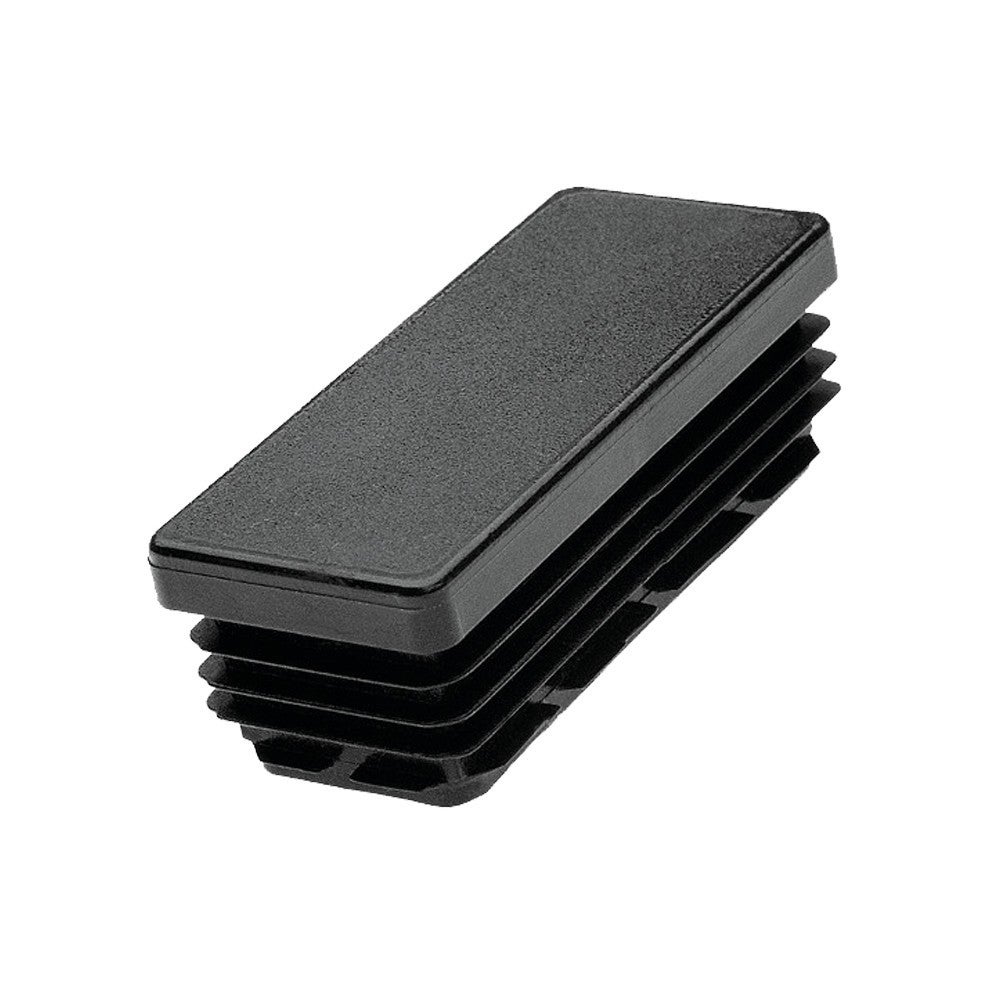 Tappo Alette Per Tubo Rettangolare 60x40mm &ndash; Otturatore In PVC Per Profilati 6x4cm