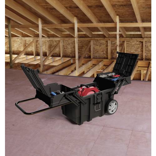 KETER | Caja de obra 15G, Negro, 64,6 x 37,3 x 41 cm, Plástico - 2