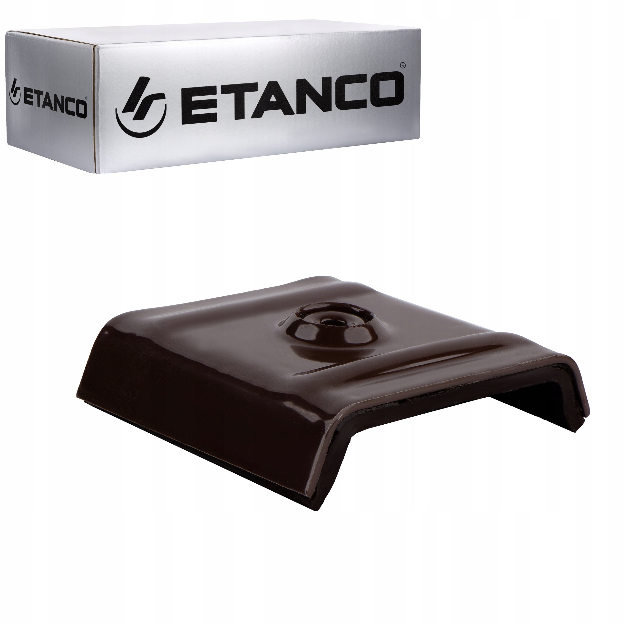 Kaloty dachowe Etanco 30mm RAL 8017 aluminium 100szt