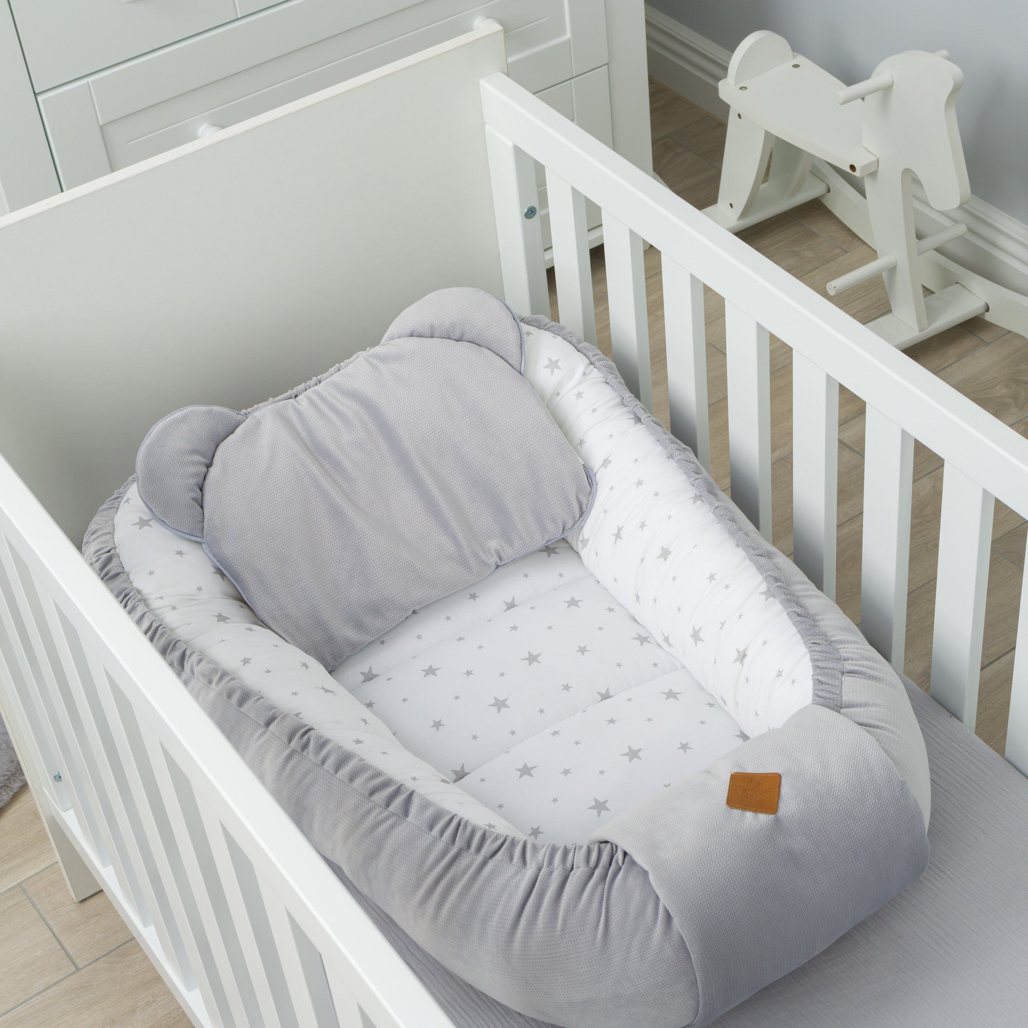Drap housse uni en gaze de coton - 6
