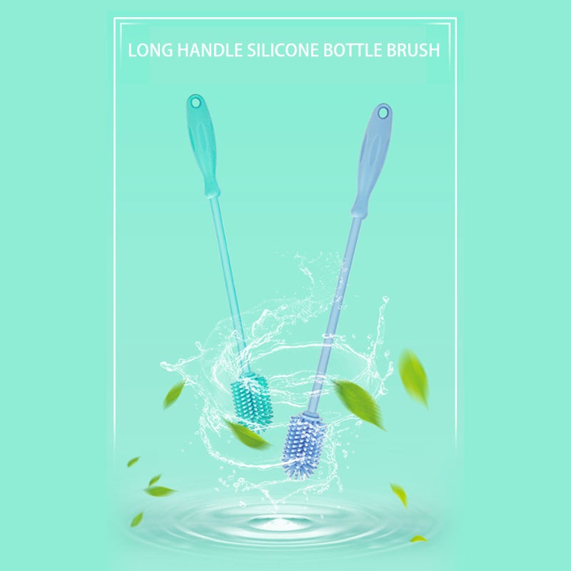 Brosse De Nettoyage Pour Bouteille 61 Cm - Poils En Nylon, Poignée Inox, Pour Bouteilles De 9,9 Et 15 Litres - 5