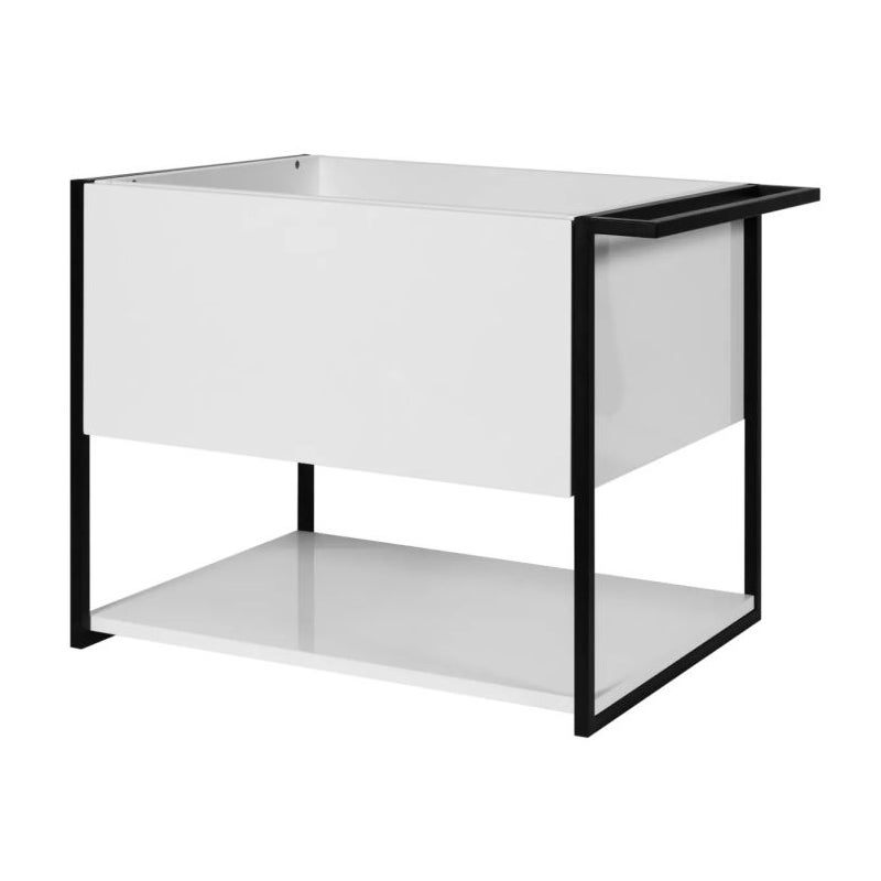 Szafka pod umywalkę LOV 60 cm biały połysk