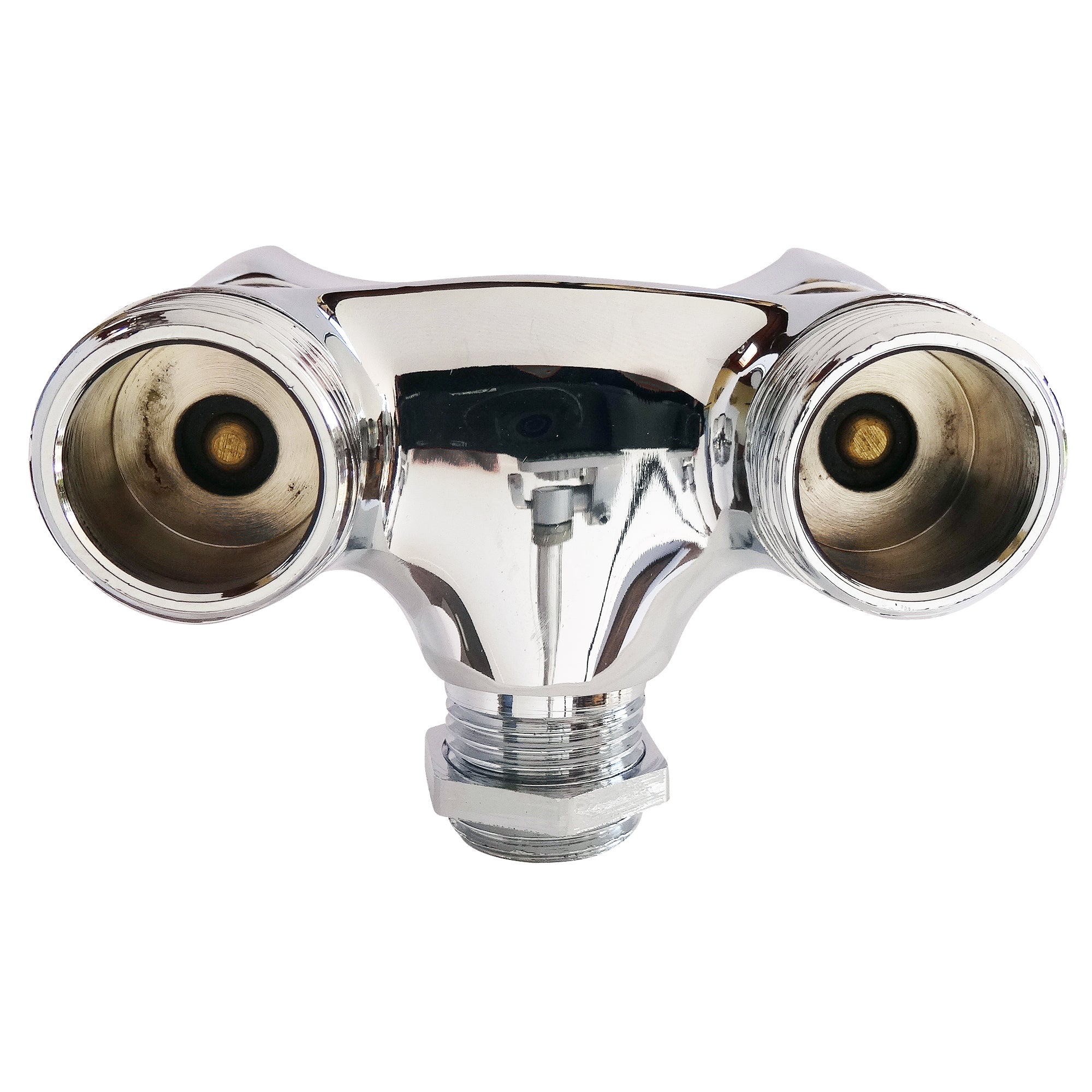 SOMATHERM Robinet double - Pour machine a laver - Arrivée Ø 1/2 - Sortie Ø 3/4 - 3