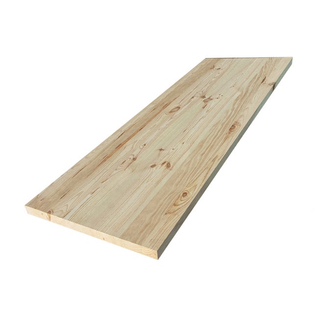 Plateau table bois massif Pin Rustique L.200 X 80 cm, Ep.34 mm