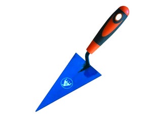 Am-Tech Truelle Triangulaire Avec Poignée Antidérapante Rouge 15
