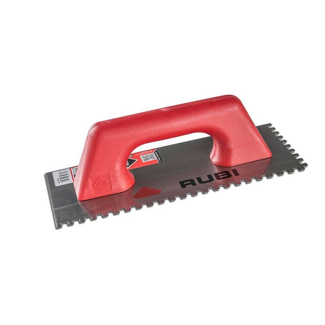 Peigne en acier 28cm (6x 6) manche plastique ferm� 65966 rubi