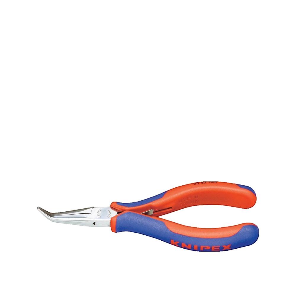 Szczypce precyzyjne Knipex 35 82 145 elektroniczne i mechaniczne 45° niebieskie