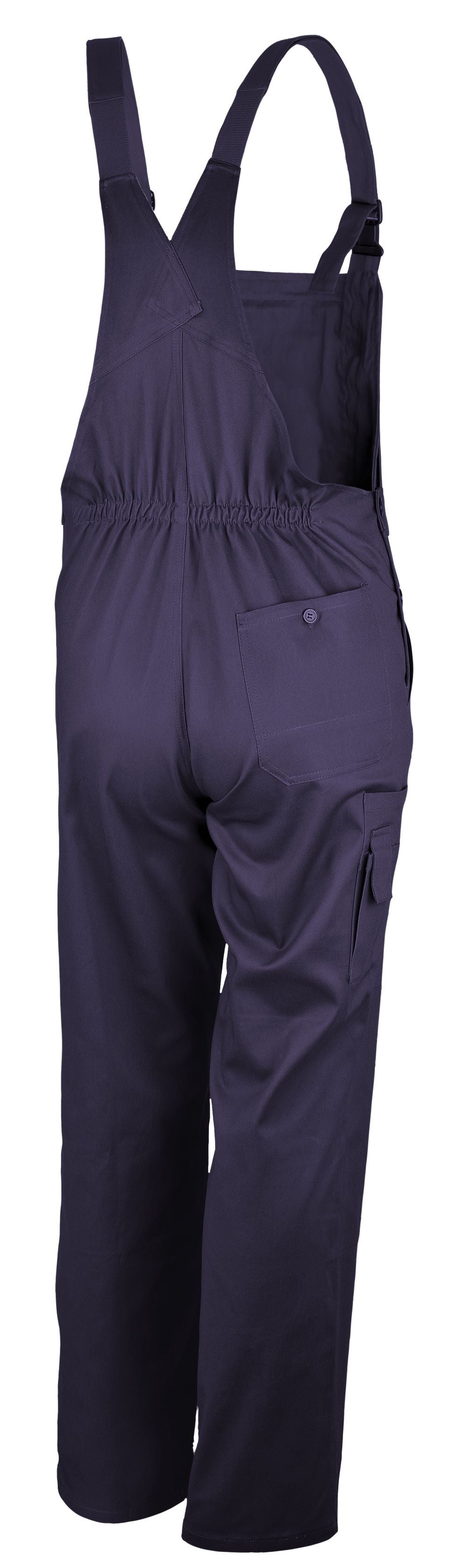 Qualitex - basic pantalon de travail - salopette lavable en pur coton - navy - size 52 - Unisex - 7 poche -résistante à l'usure - Facile d'entretien - 2
