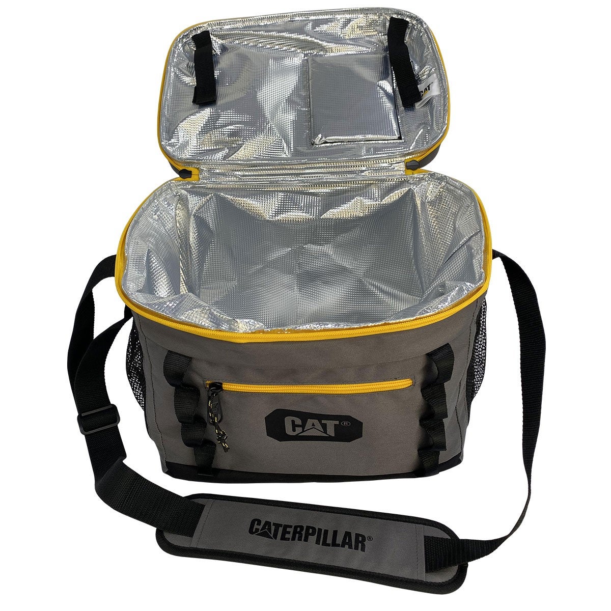 Bolsa térmica 18 litros Geladeira portátil Site Camping Praia Caterpillar - 2