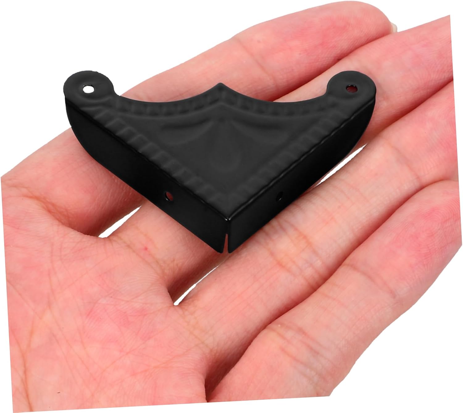Protecteurs d'angle Métalliques Vintage 3.9 X 3.9 cm Lot de 20 Protections Coin Meuble Décoratives pour Boîtes en Bois Et Mobilier - 3