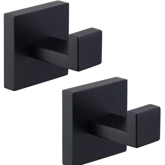 AERZETIX - C64378 - Lot de 2 Patères murales doubles 55x81x31 mm AERZETIX - C64378 - Lot de 2 Patères murales doubles 55x81x31 mm