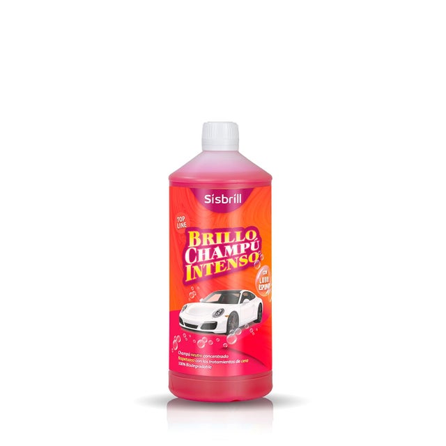Versión en español — Shampooing Brillant Intense - Hautement Concentré 1:1000 - Nettoyant Voiture À Ph Neutre - 1 Litre