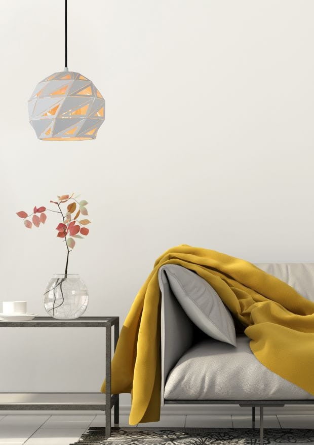 Suspension MALUNGA - Blanc - 1xE27 - Lucide - 3