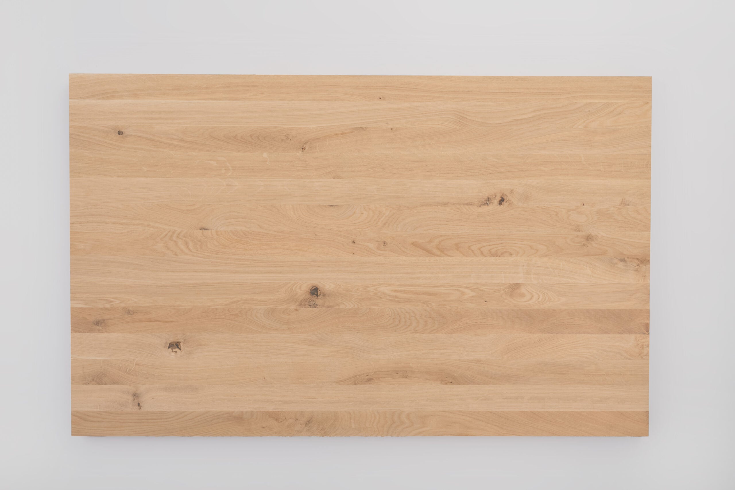 Panneau collé chêne petits noeuds raboté, 1100x650x45 - 3