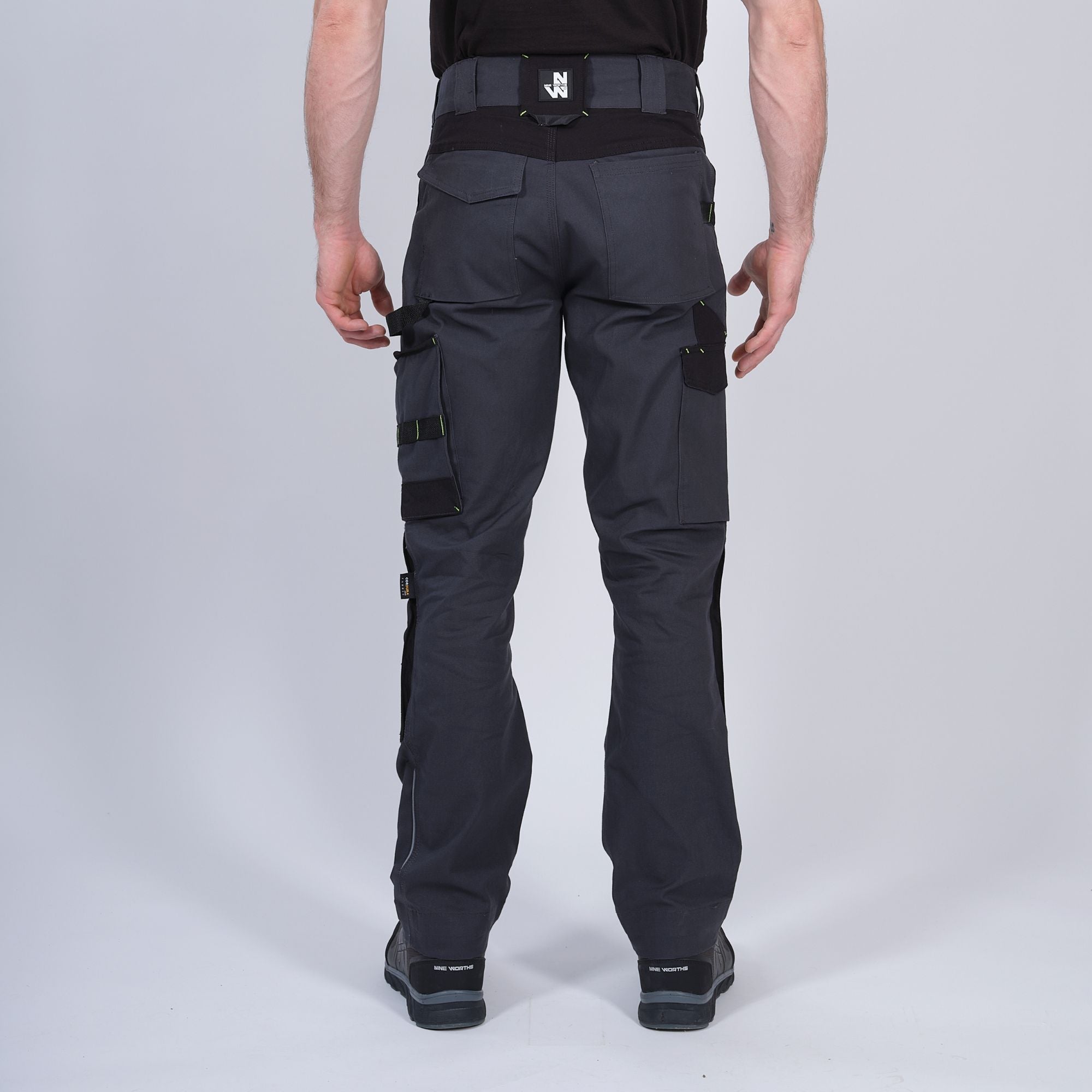 LIMEE - CALÇA DE TRABALHO - 1138 | Cinza / Preto - 2