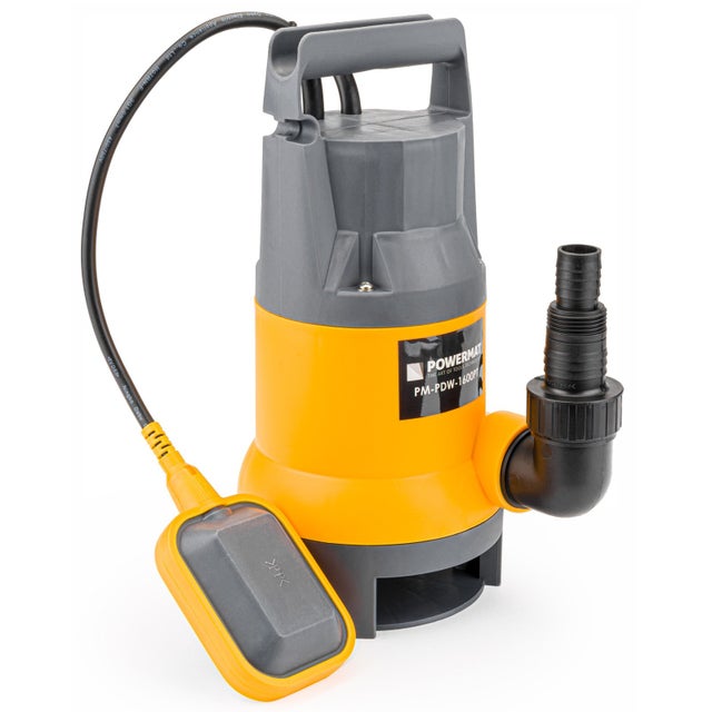 Pompe Pour Eaux Usées WilTec 8000l/h 400W | Hauteur 5m | Gestion Particules Jusqu'à 35mm