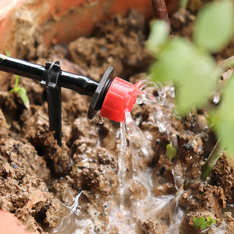 120 pièces Goutteurs réglables tuyau Ø 19.9 mm Plastique réglable Goutteurs Brumisateur arroseur Bricolage pour Goutte a Goutte Micro Drip Irrigation - 3