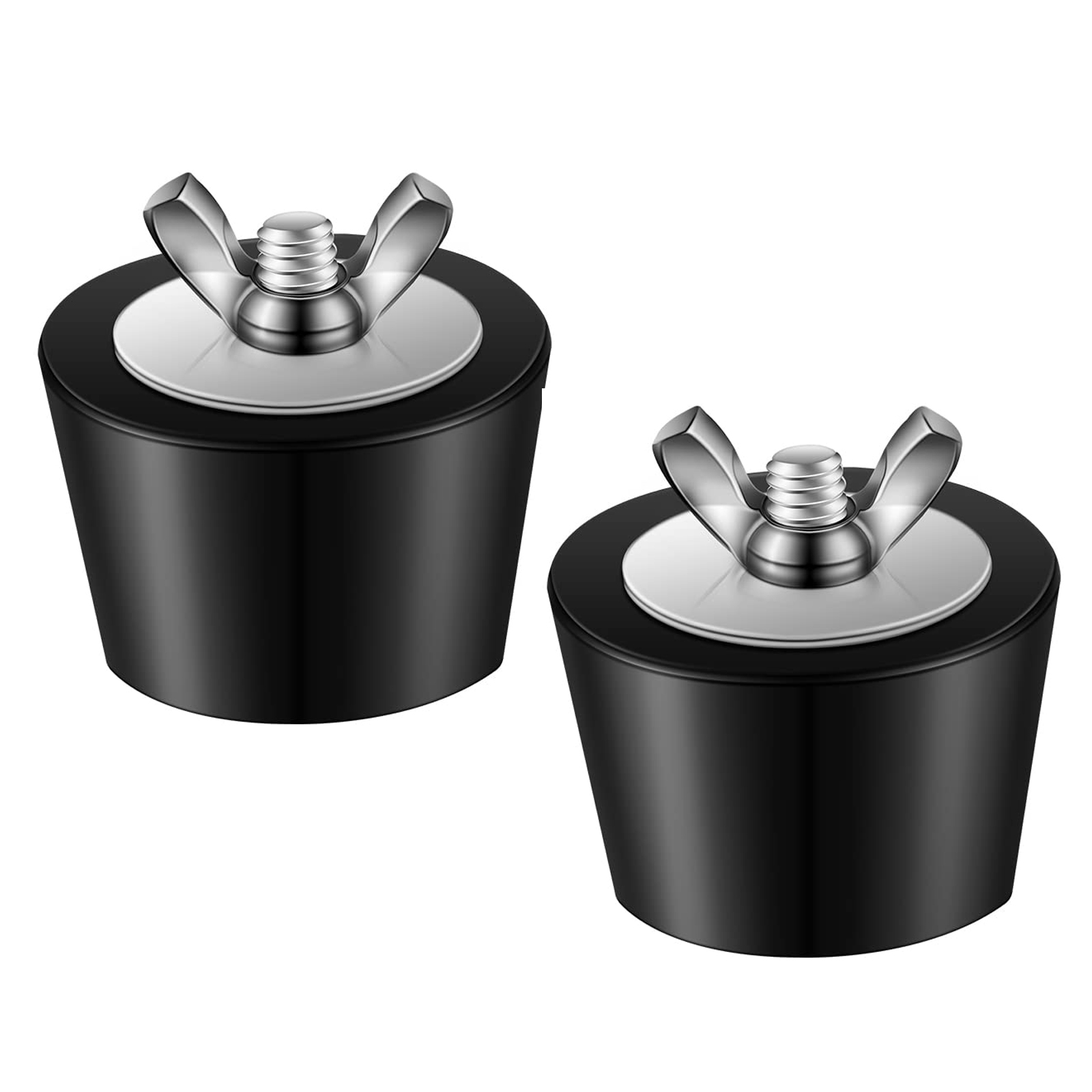 Lot De 1000 Bouchons Sérum Caoutchouc 20 Mm 2 Pieds Gris - Marque West, Neuf