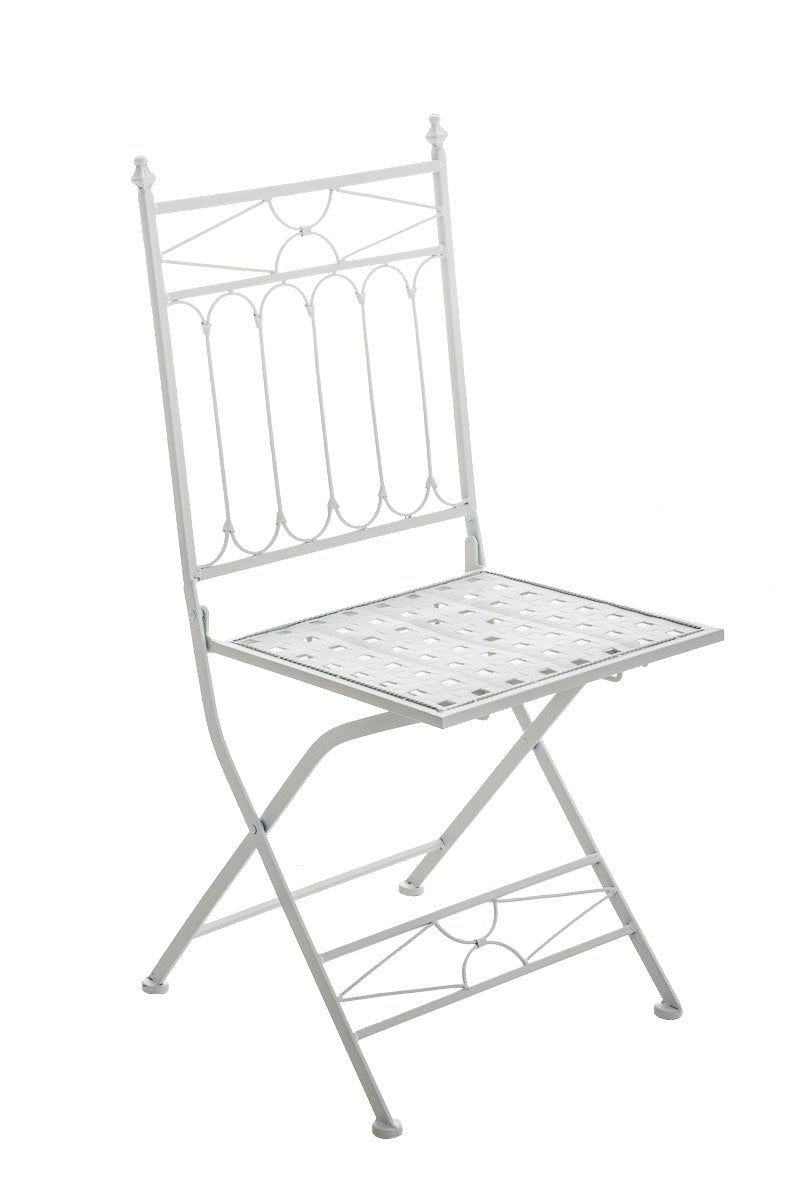 Ancienne chaise de salon de jardin en fer | Selency