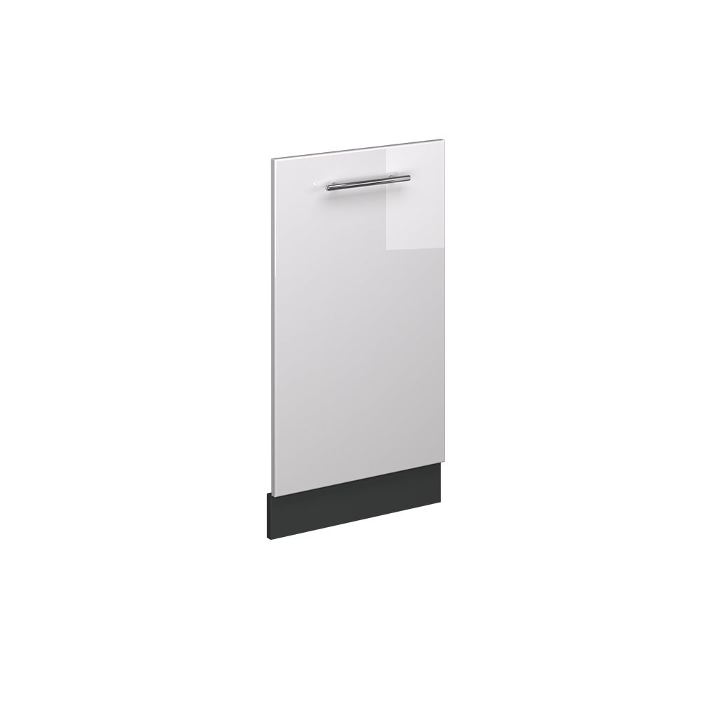 Vicco Panel przedni zmywarki Fame-Line, Biały wysoki połysk, 45 cm bez blatu roboczego