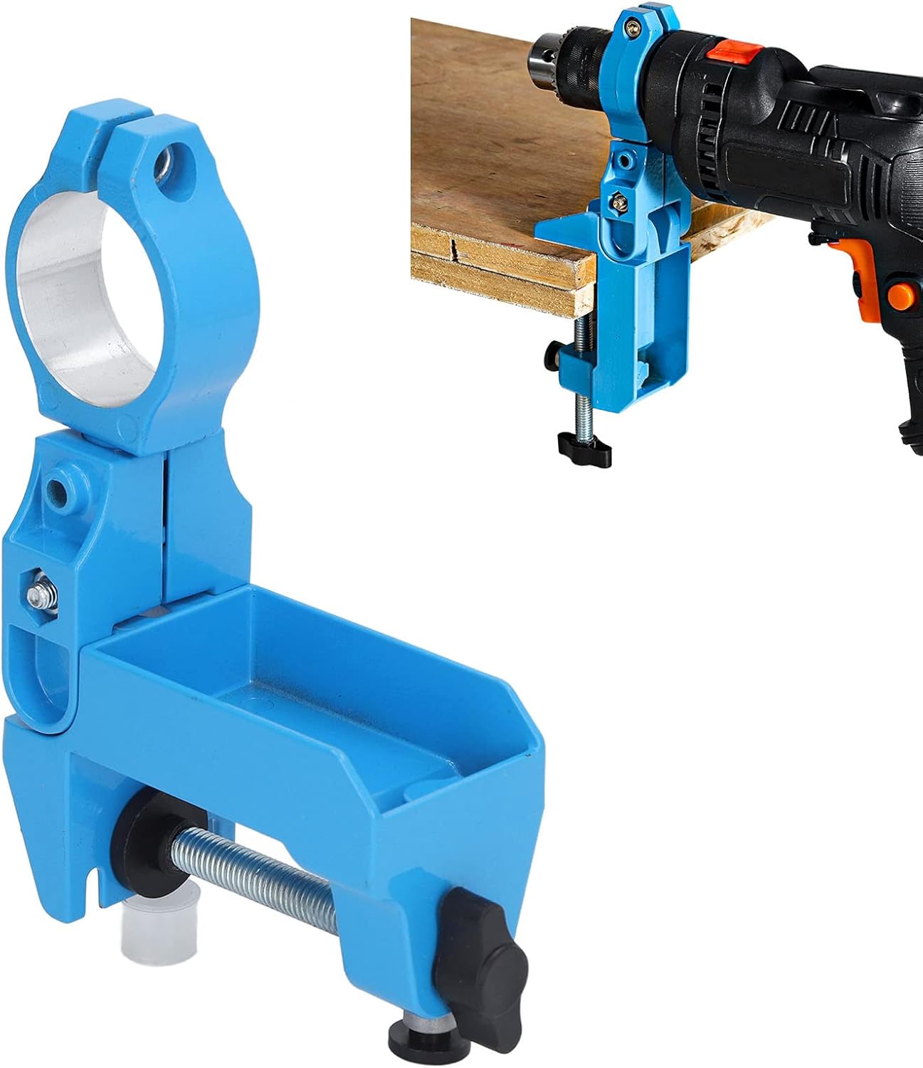 Uniwersalny obrotowy o 360° wspornik do wiertarki stołowej, port zaciskowy 4 cm, wspornik do szlifierki elektrycznej