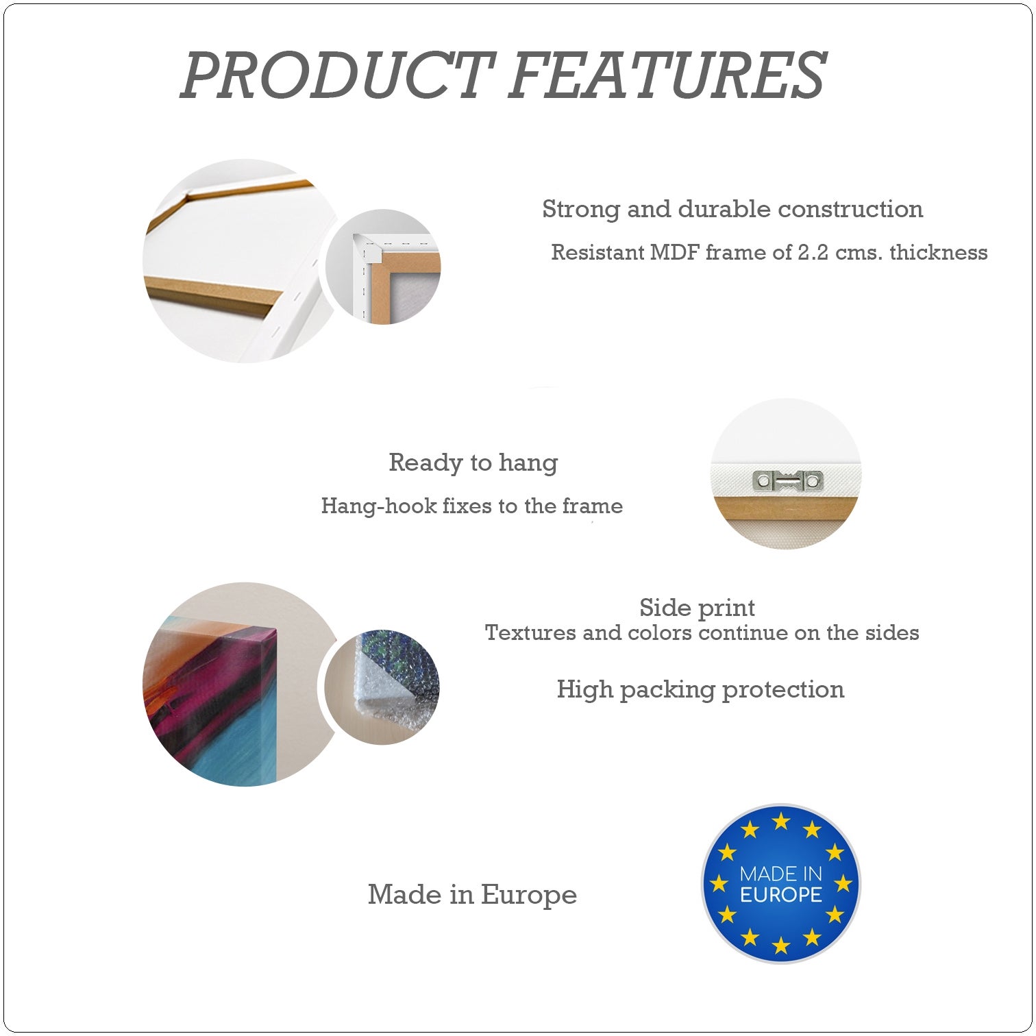 Tableau - Le Baiser (Klimt) Gustav Klimt cm 80x100 - 4