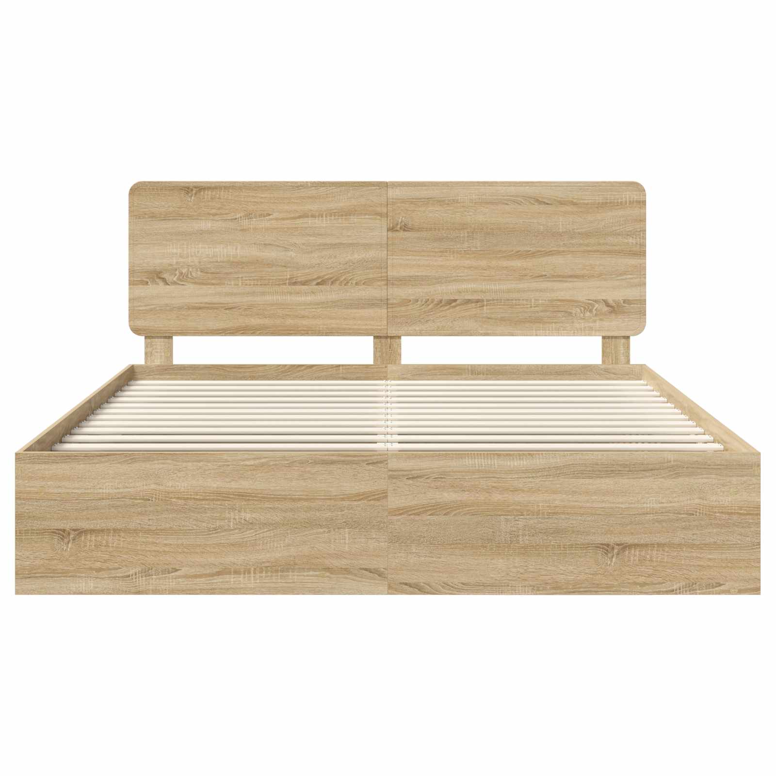 Cadre de lit 180 x 200 cm bois de pin massif - 7