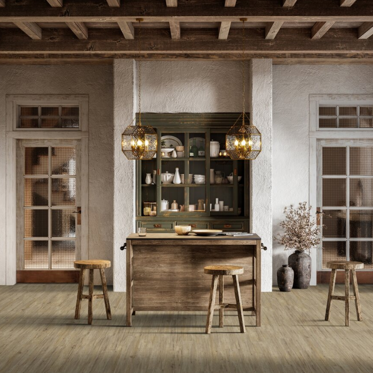 Lame de sol PVC adhésive effet bois muscade GERFLOR - 6