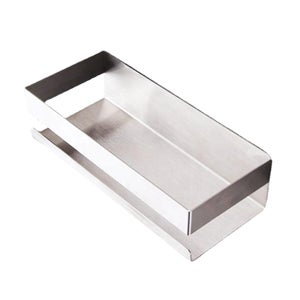 Mensola Doccia In Acciaio Inox SUS304 – 30 Cm, Cromata, Con Fori Di Drenaggio, Angoli Arrotondati, Per Bagno E Cucina