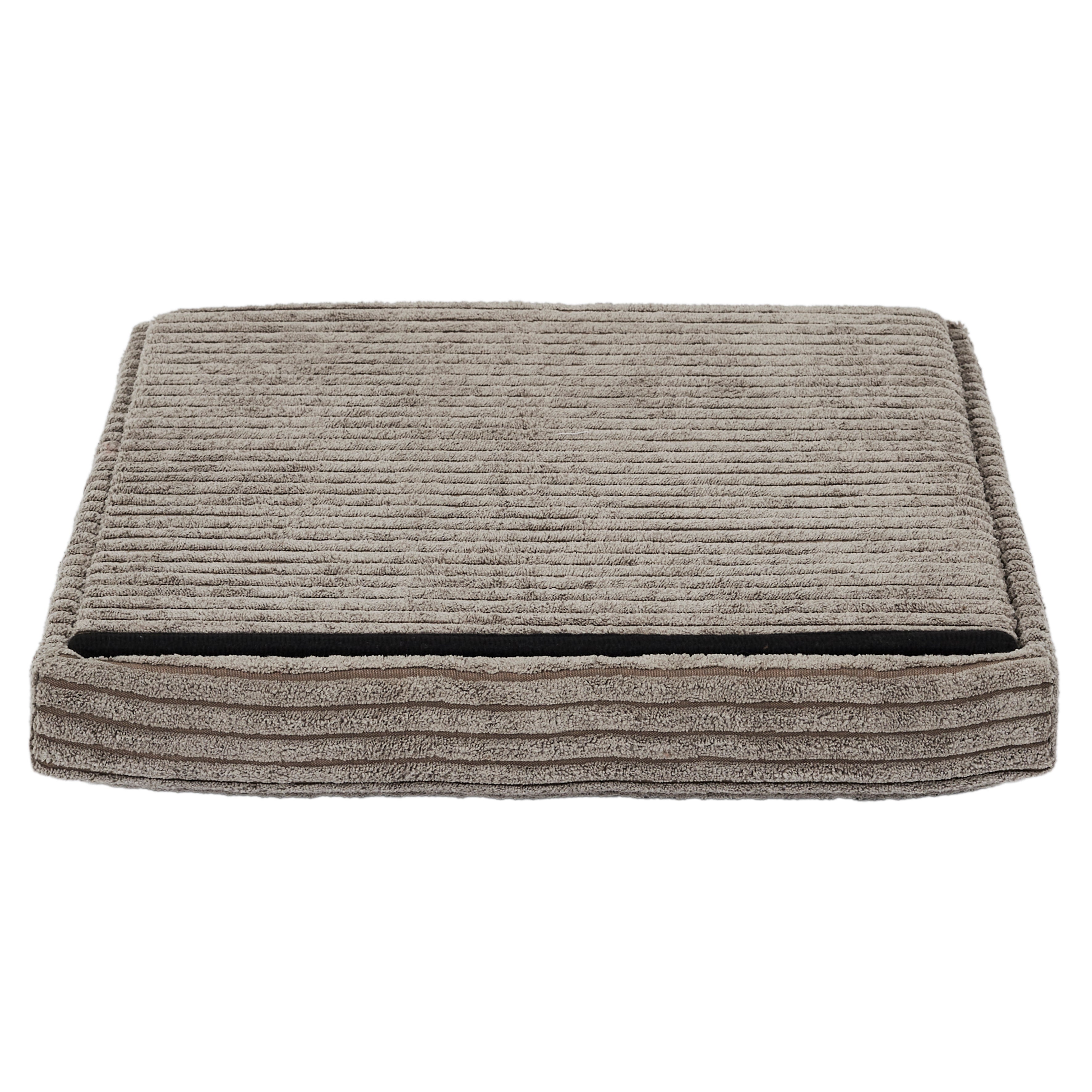 Coffre - Home Deco Factory - Scott - Pliable - Côtelé - Taupe - 5