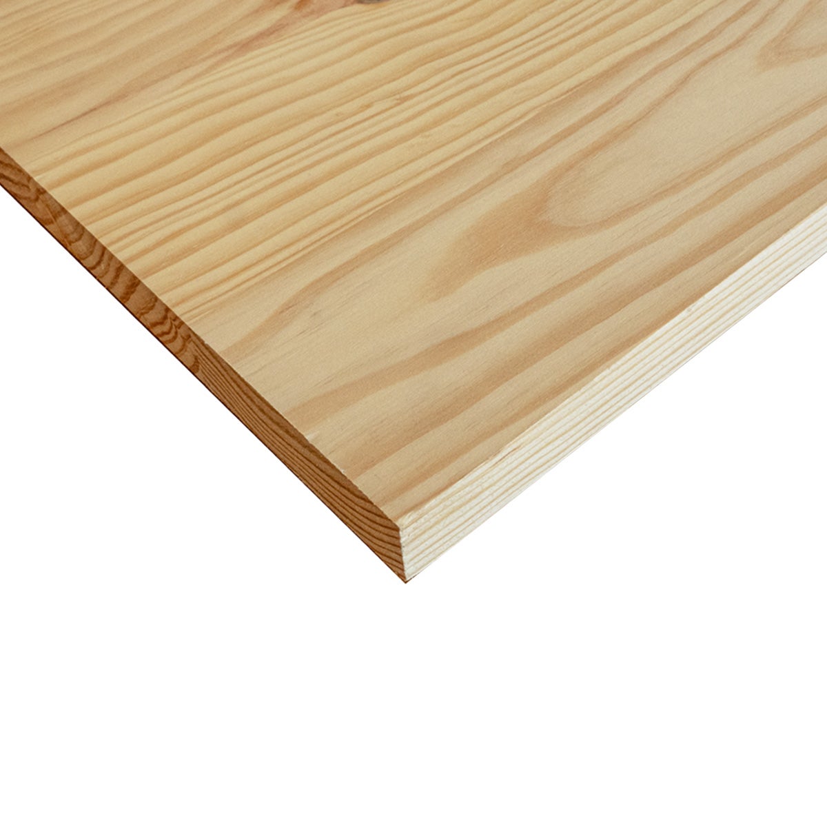 Tablette Pin Rustique bois massif, L.120 x l.30 cm, Ep.22 mm - 5